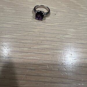 EFFY Sterling Silver Amethyst ring size 7